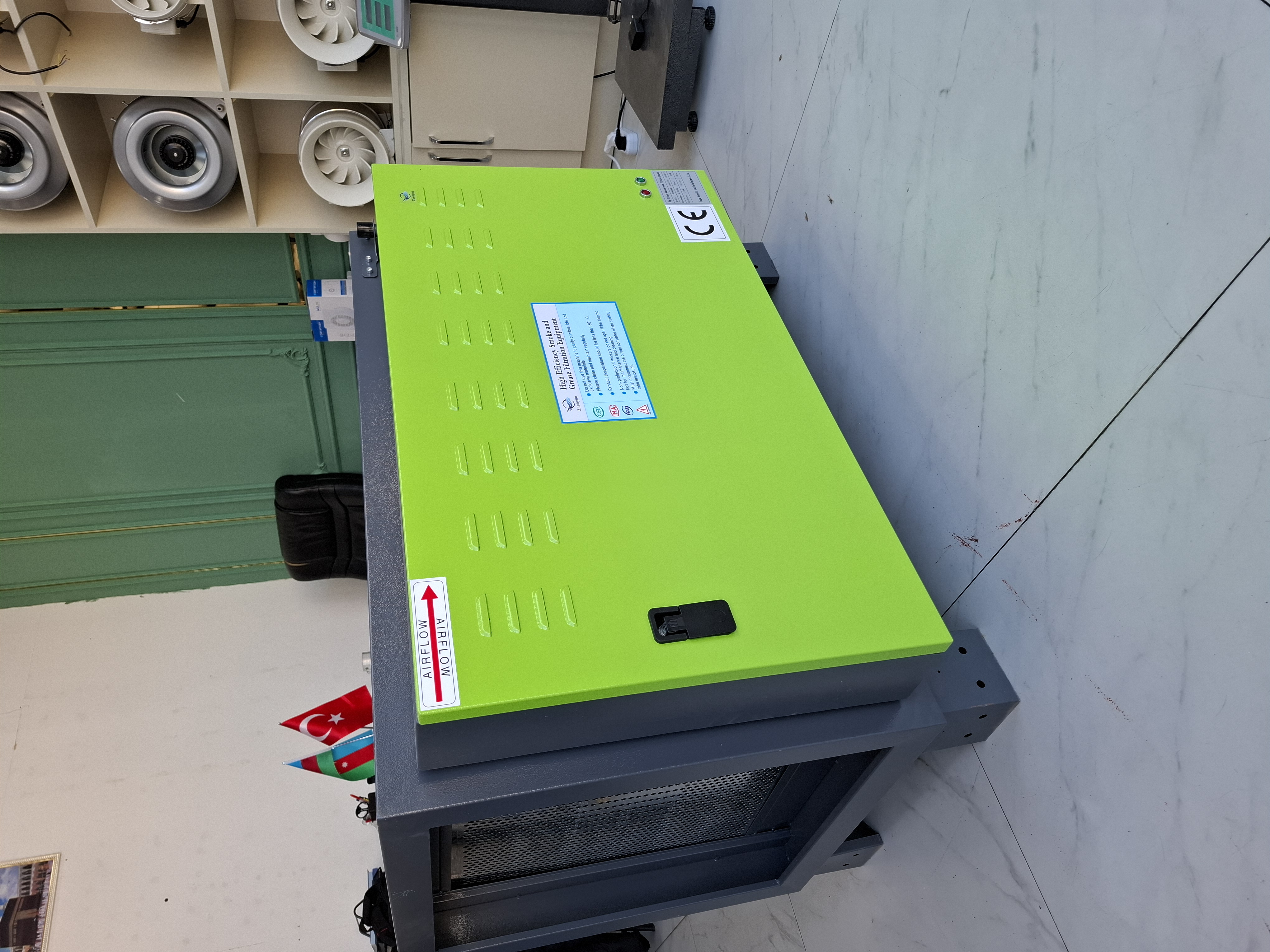 Elektrostatik filter 6000 m3