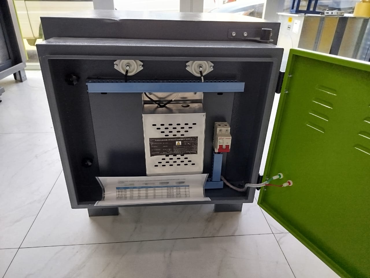 Elektrostatik filter 3000 m3