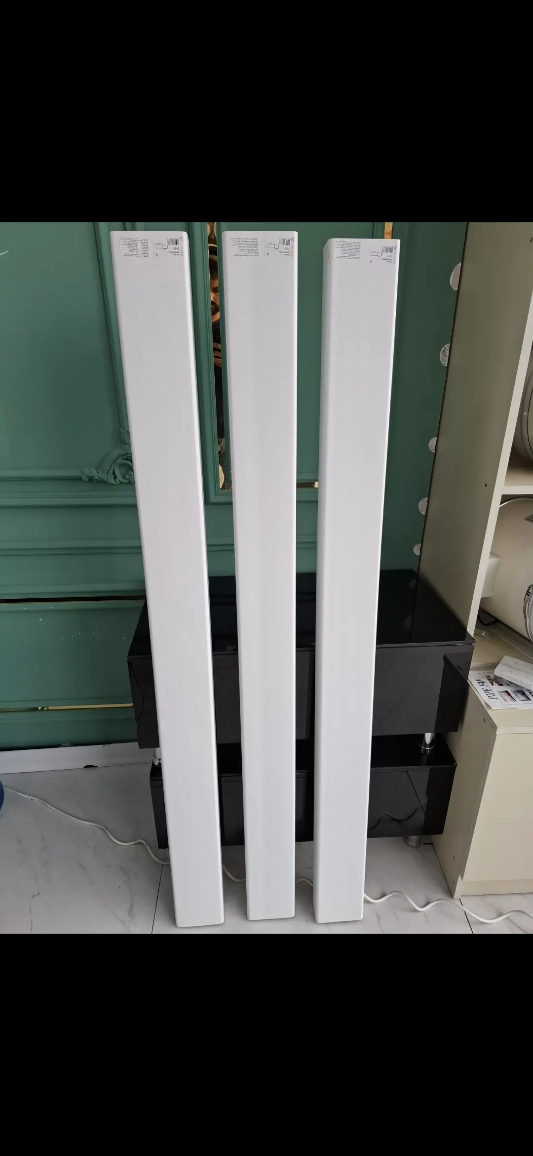 Plastik dördkünc boru